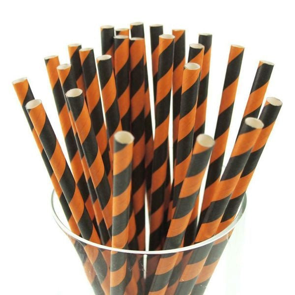 Halloween Paper Straws