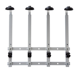 Wall Mounted 4 Bottle wall Rack